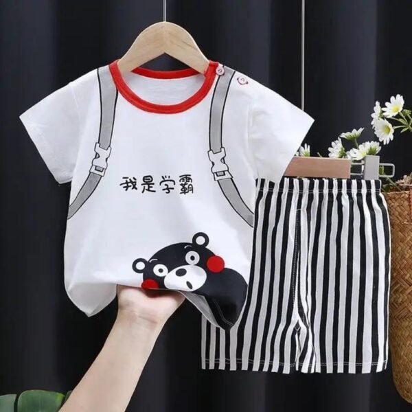 Baby short sleeve t-shirt set