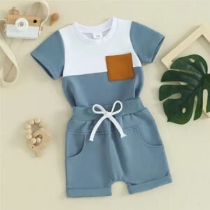 Baby short sleeve t-shirt set