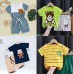 Baby short sleeve t-shirt set