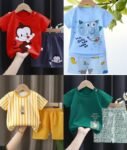 Baby short sleeve t-shirt set