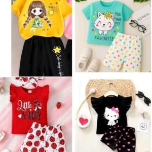 Baby short sleeve t-shirt set