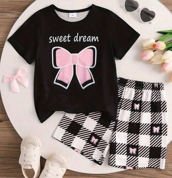 Baby short sleeve t-shirt set