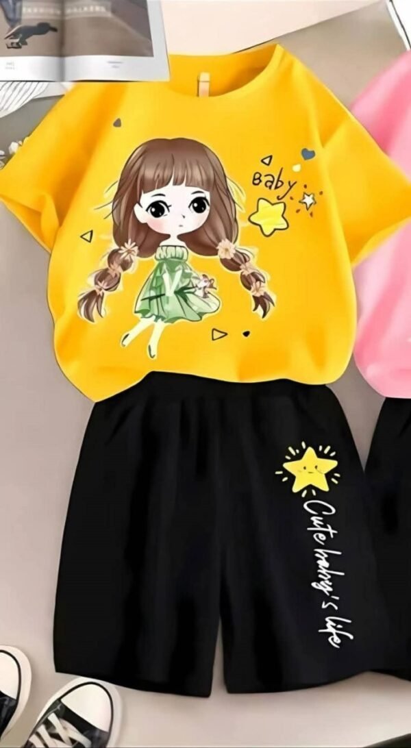 Baby short sleeve t-shirt set