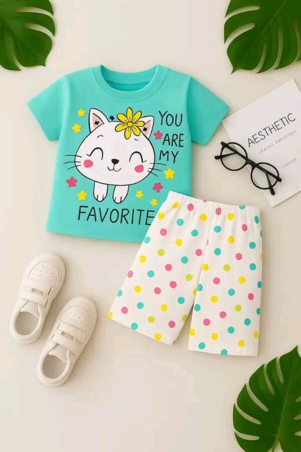Baby short sleeve t-shirt set